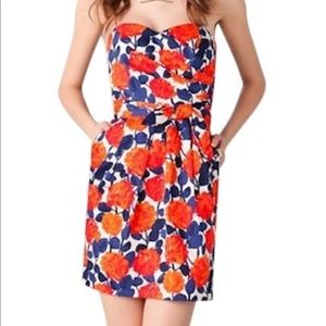 Shoshana Floral Print Cocktail Dress